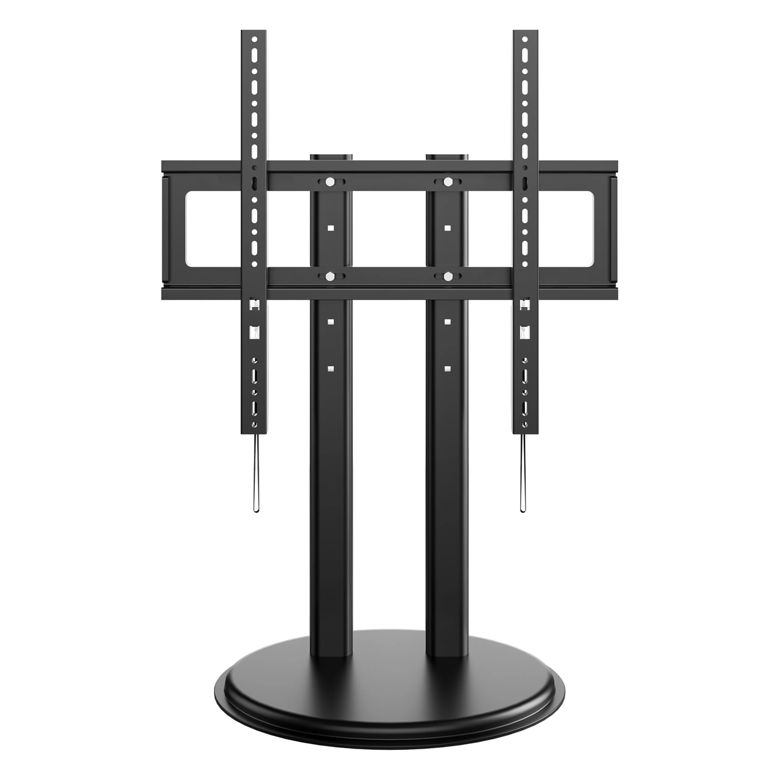 hillport-50-90-inch-tv-stand-tv-mount-tv-bracket-70kg-no-drill-desktop-tv-base-with-height-adjustment-dz750