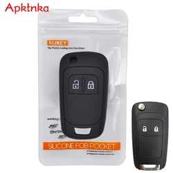 Apktnka 2 Button Silicone Car Remote Key Fob Shell Cover Case For Opel Astra J Corsa D Zafira C Mokka Cascada Karl Adam Meriva