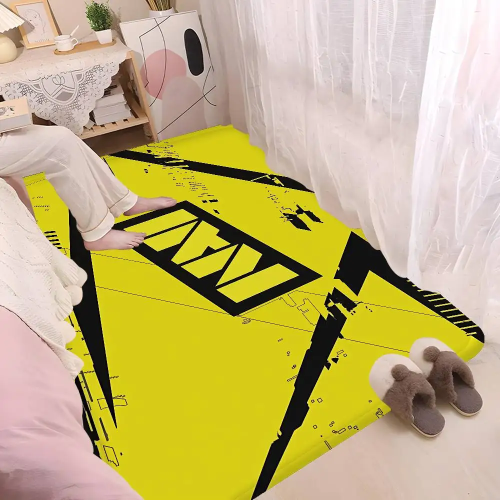Navi Natus Vincere Hallway Carpet Washable Non-Slip Living Room Sofa Chairs Area Mat Kitchen Doormat Area Rug