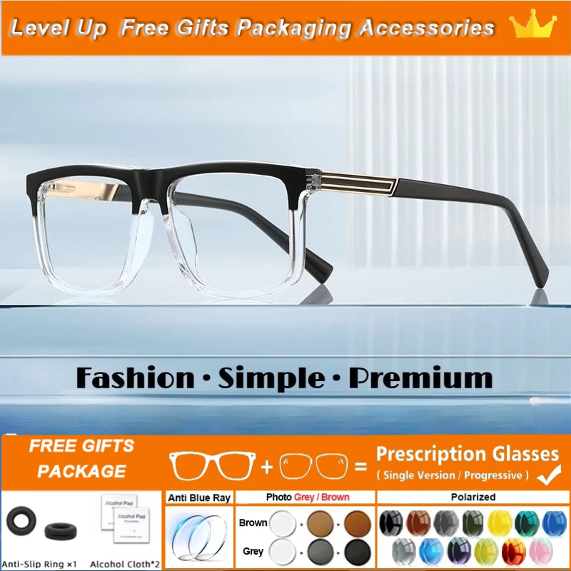 kizn-uomo-aviator-style-square-protezione-per-computer-occhiali-da-vista-anti-blue-ray-miopia-fotocromatiche-multifocali-natale