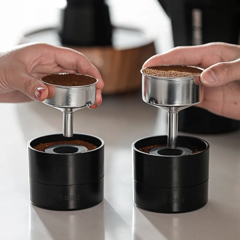 

MHW-3BOMBER Инструмент для кофе с двойным клапаном для мока-горшков Циклонный распределитель порошка Универсальный дизайн-Лучшие продажи