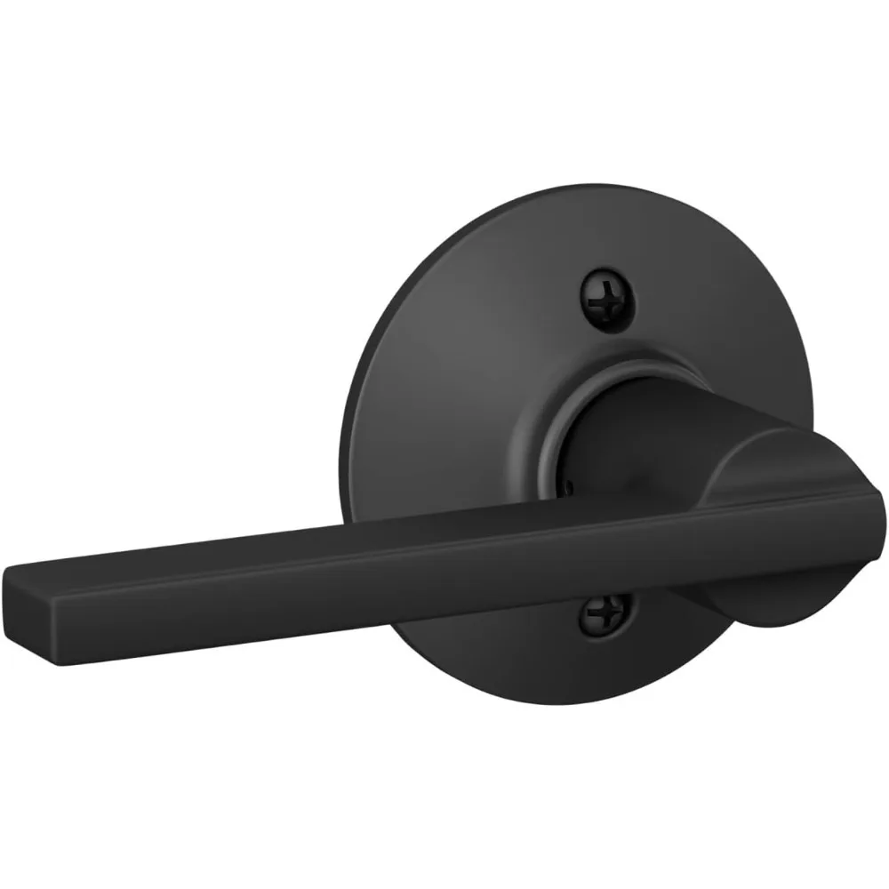 

Schlage F170 LAT 622, одинарный дверной рычаг Latitude, матовый черный