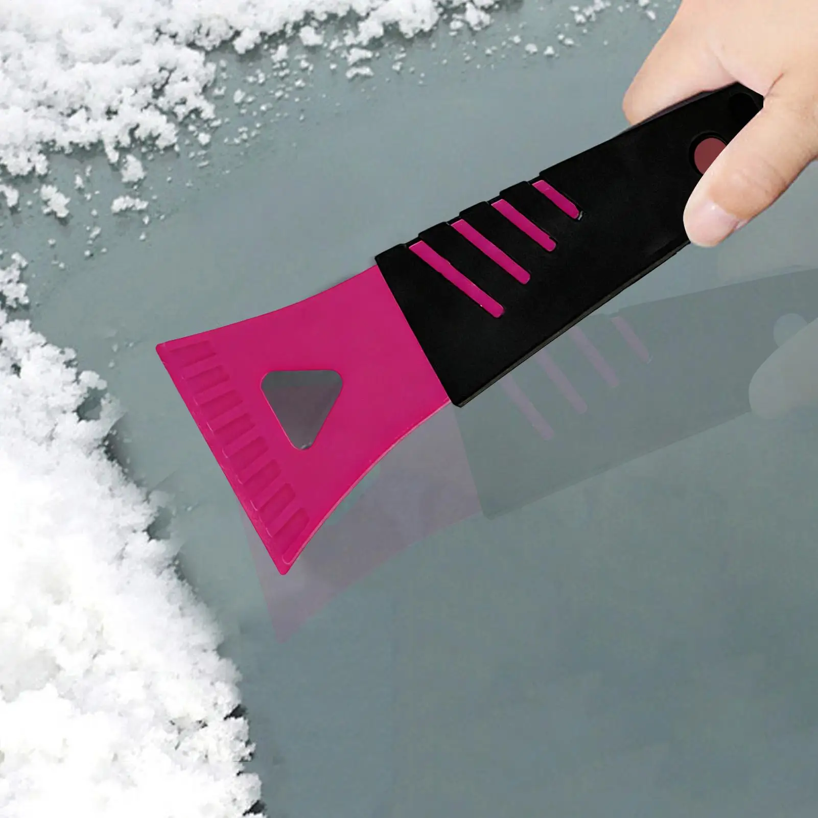 Snow Scraper For Car Frost Cleaning Tool Snow Cleaner For Cold Weather Vehicle SUV Truck Outdoor Road Driving Daily Commute