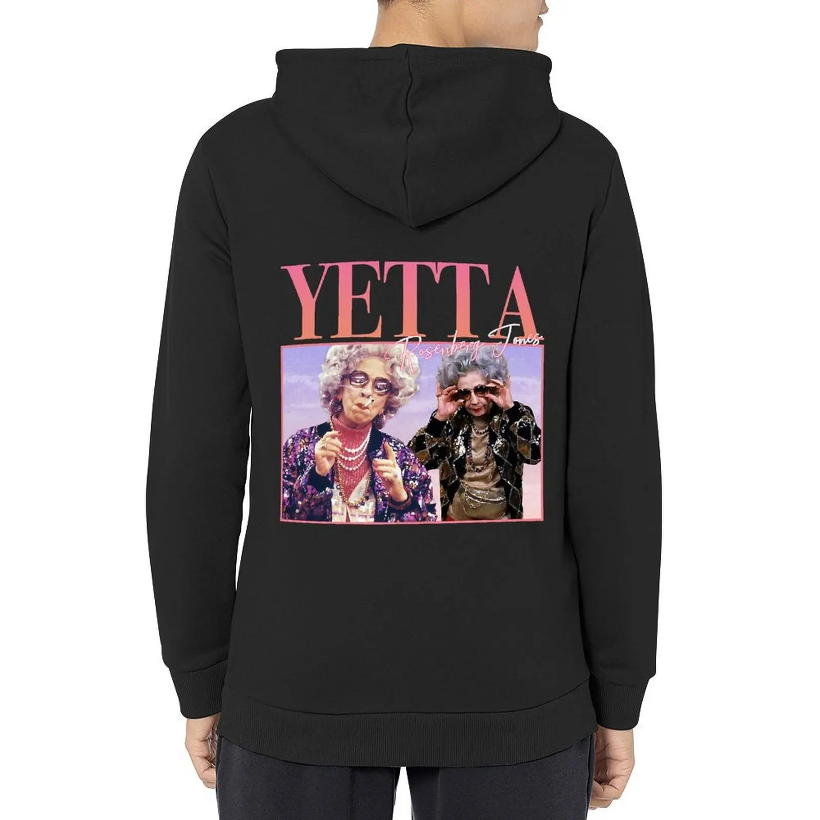 

90_S Retro style Yetta Rosenberg Jones Gifts Hoodie autumn new products hooded shirt anime clothing mens clothing tracksuits