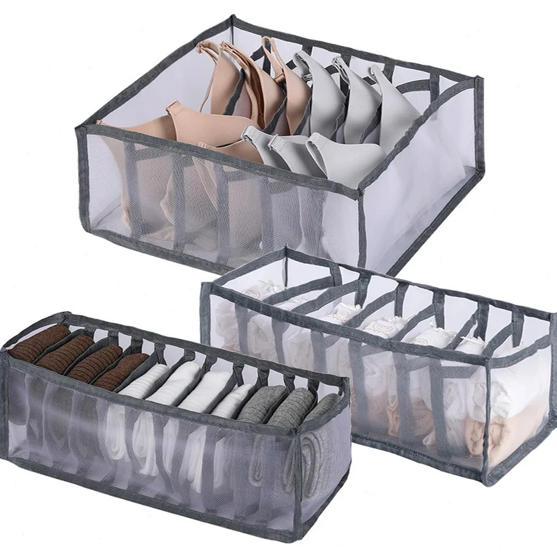 

Foldable Closet Organizer Drawer Divider Organizer For Jeans Underwear Socks Storage Box Pants Storage Organizer for clothes