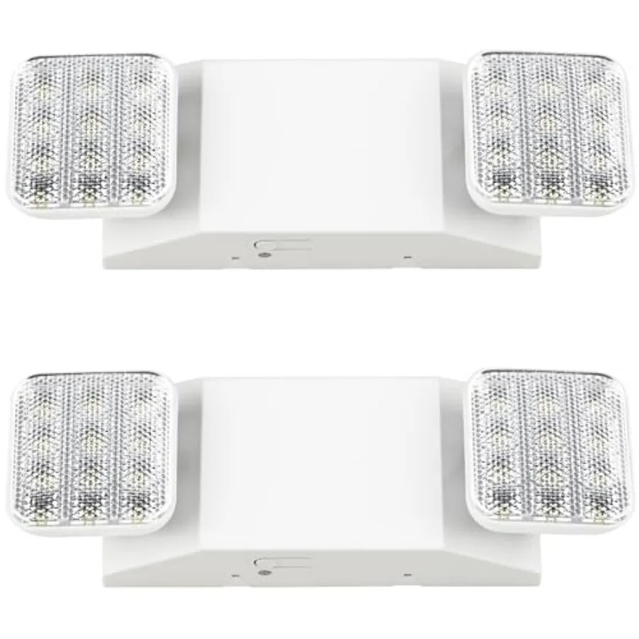 

Sunco LED Emergency Lights, Commercial Lighting for Business, Power Outages, Offices, with Backup Battery 90 Minutes,Wall Mount
