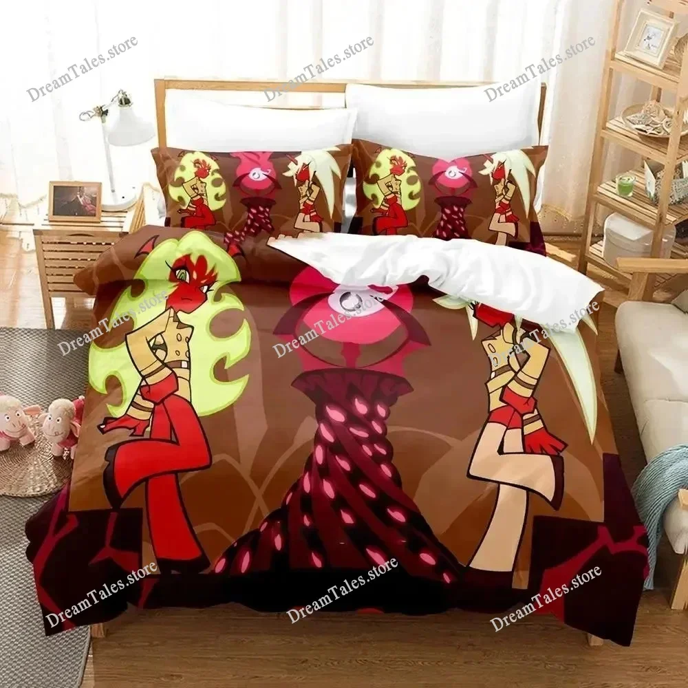 

Anime Panty & Stocking With Garterbelt Bedding Set Boys Girls Twin Queen Size Duvetcover Pillowcase Bed Kids Adult Home Textiles