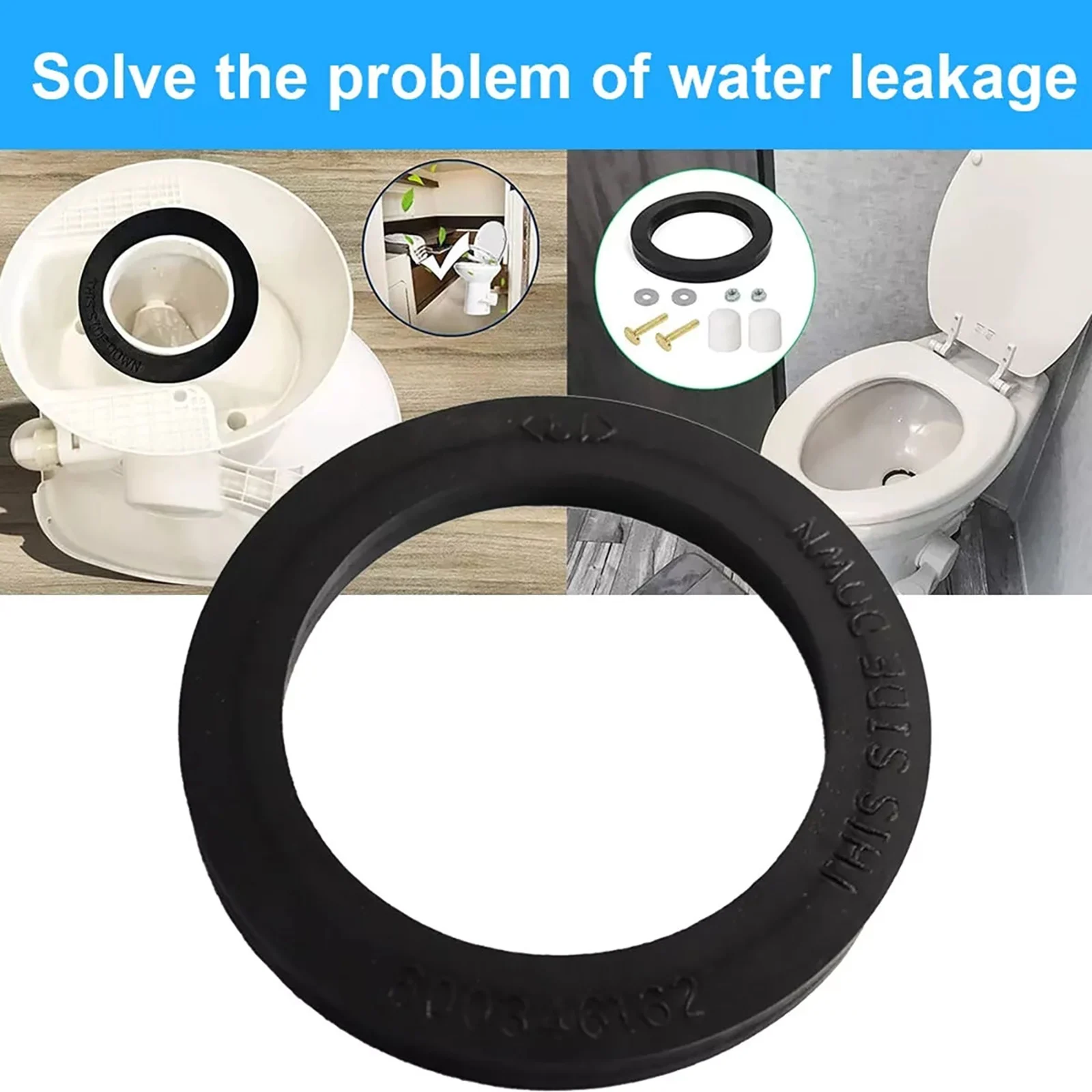 385311652 RV Toilet Seal Gasket Set Replacement For Dometic 300 310 320 Series RV Toilet Accessories Flange Seal Kit Repair Part