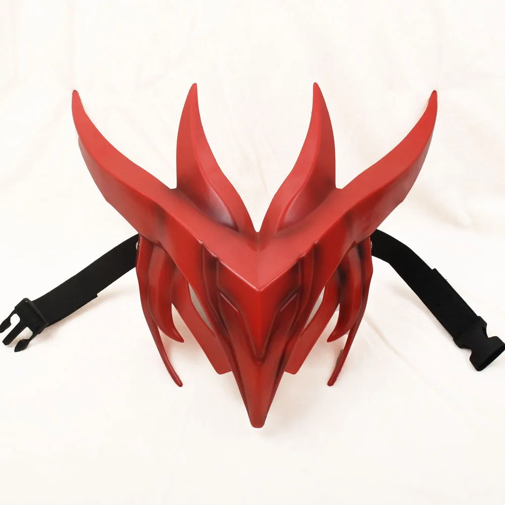 قناع بلاستيكي يون من Game Cosplay - أنيمي مثالي لـ League Cosplay Live والمزيد! للنساء والرجال