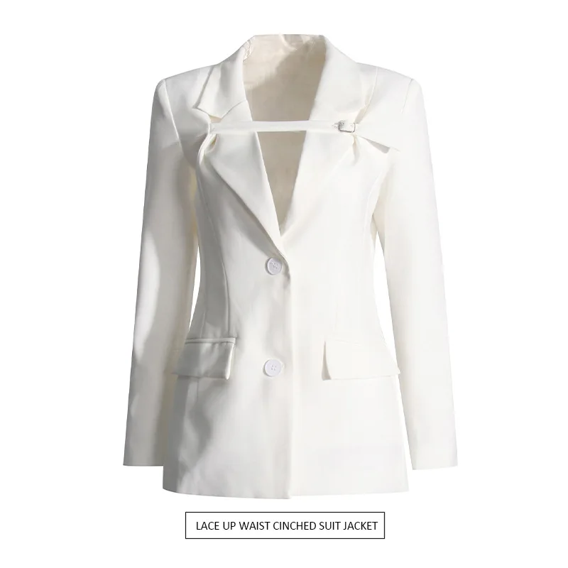 temperament-style-minimaliste-couleur-unie-costume-2025-ete-nouveau-design-sens-epissage-bretelles-mince-et-mince-blazer-femmes