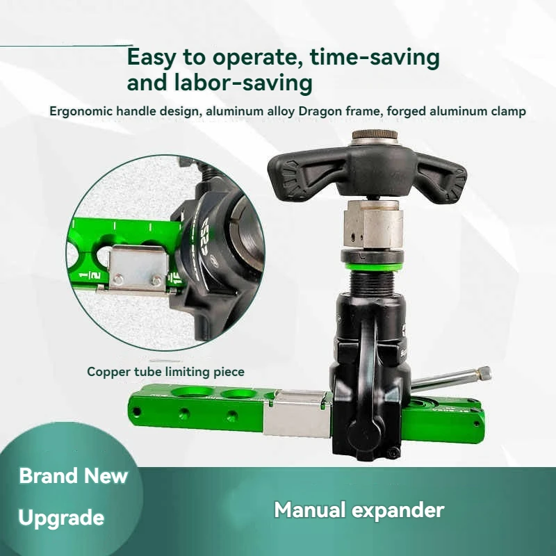 ST-R806FT-L Manual Ratchet Eccentric Tube Expander Flaring Tool for Air Conditioner Copper Pipe