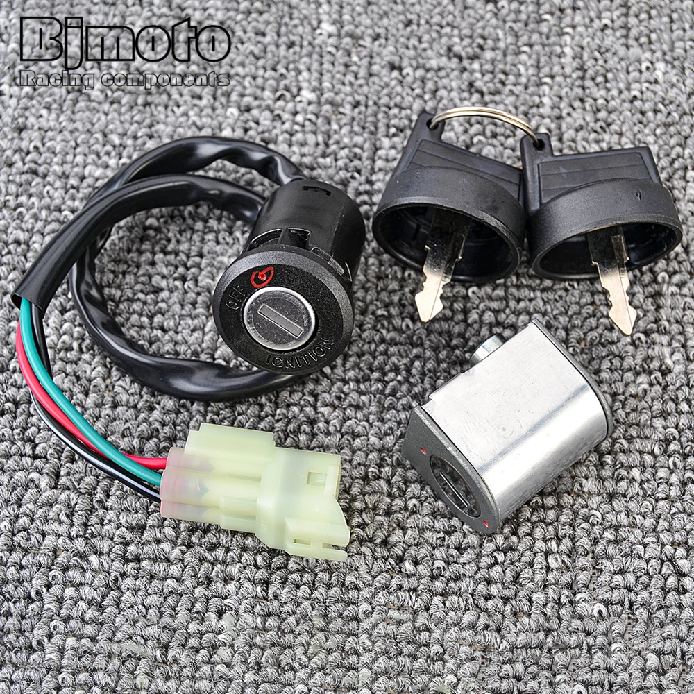 Motorcycle Ignition Key Switch Lock Set For Kymco ATV KXR 50 90 Euro 2 2004-2006 Maxxer 250 2010-2016 35010-LBA7-E00