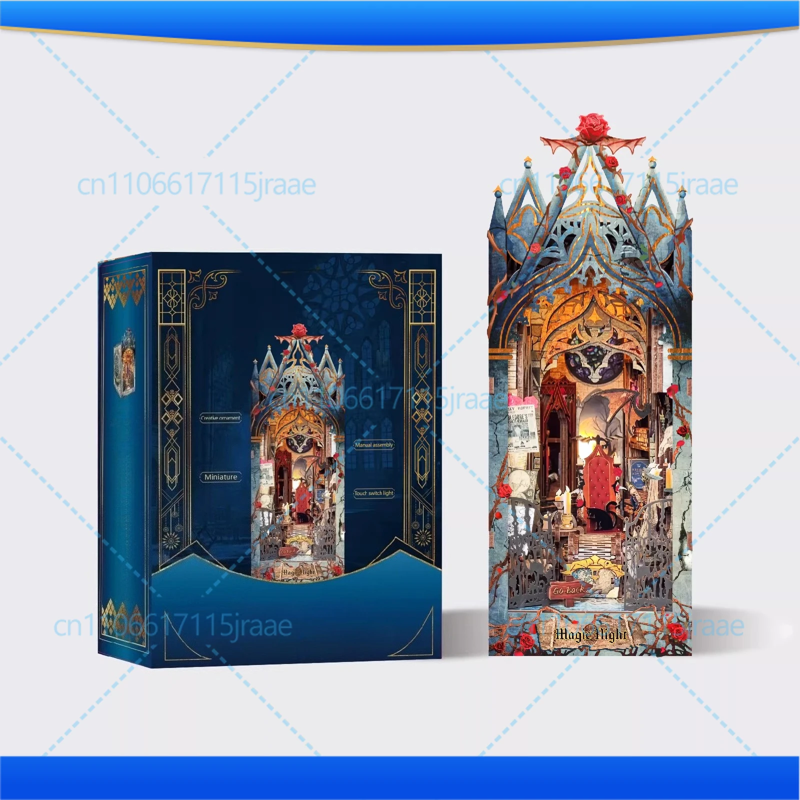 

Castle handmade book DIY cabin model ornaments