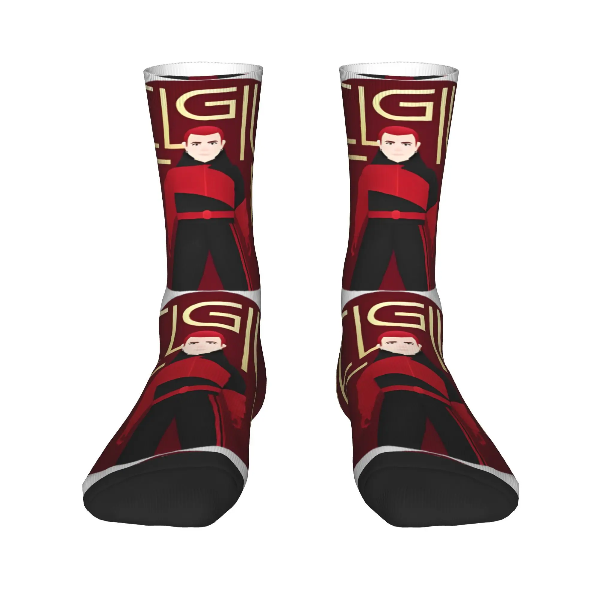 België Eurovisions 2025 Sokken Ontwerp Kousen Antislip Herensokken Kwaliteit Wintermode Klimsokken