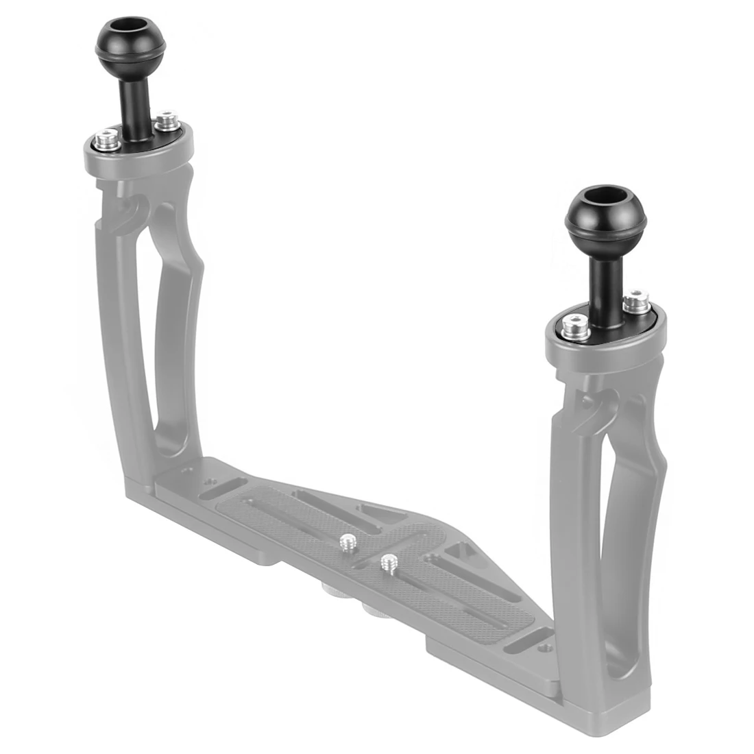 1-Zoll-Kugelkopf-Montageadapter auf 1/4 M5-Schraube für GoPro 13 für DJI Osmo360 Kamera zum Tauchen, Fülllicht-Armfach – Detail 6
