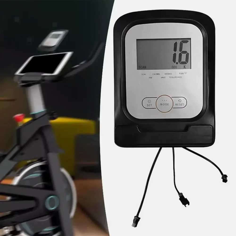 

1 шт. динамический велосипед с магнитным управлением, велосипедный счетчик для фитнеса, пластиковый инструмент, электронные часы, оборудование для фитнеса, дисплей, головка