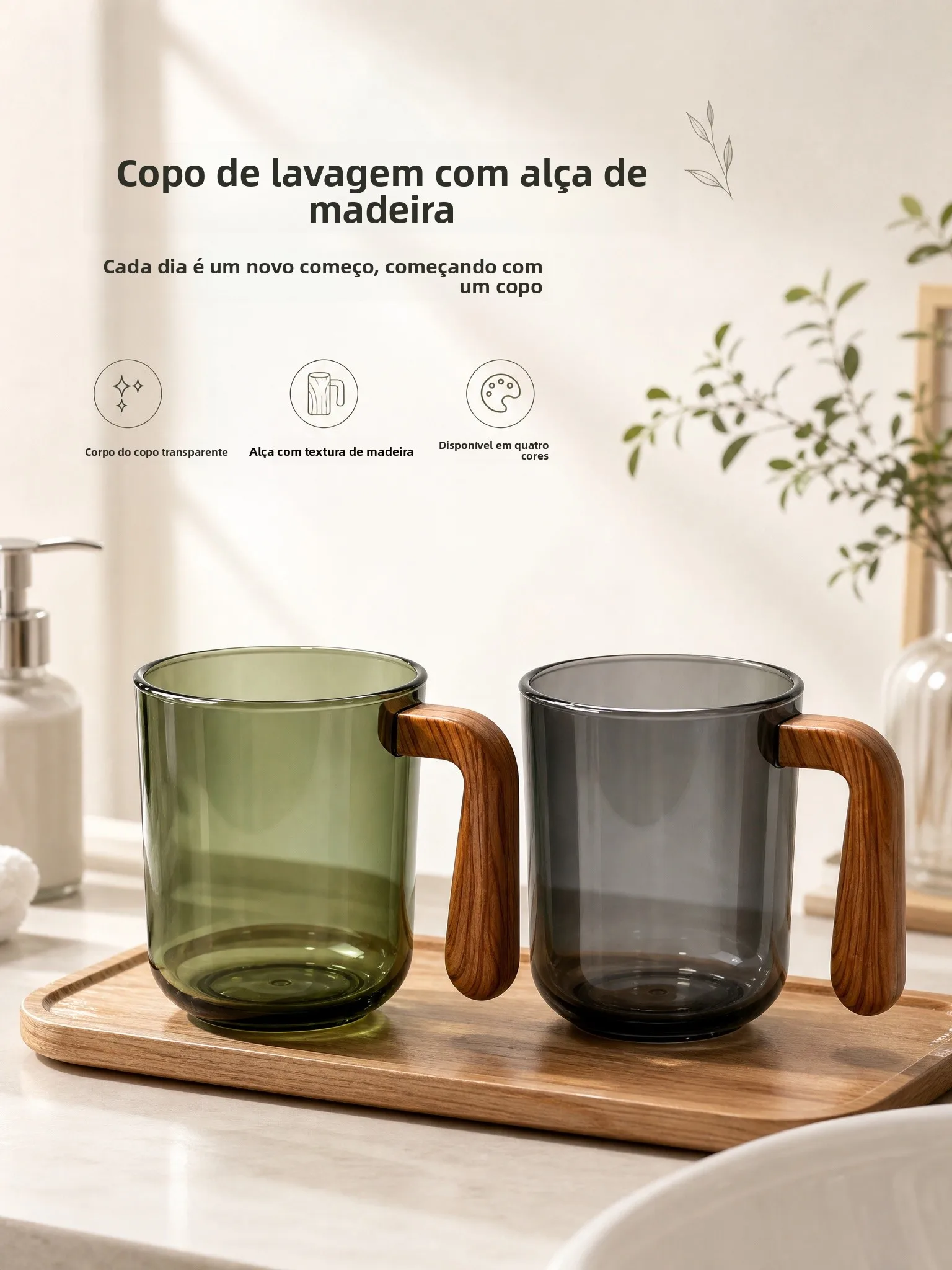 高級カップル歯ブラシカップセット透明ホームデンタルケアブラッシングカップセット厚みのあるプラスチック素材400ml容量