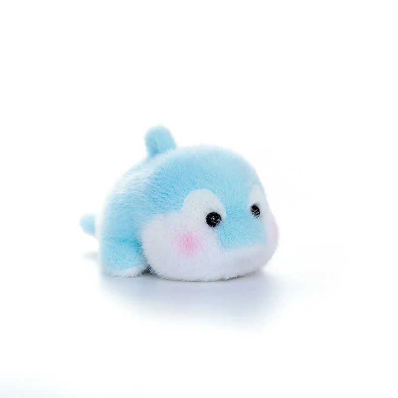 Simpatico acquario animale bambola di peluche giocattolo realistico pinguino delfino serie di sigilli bambola di peluche arredamento della camera ornamento regalo di compleanno per bambini