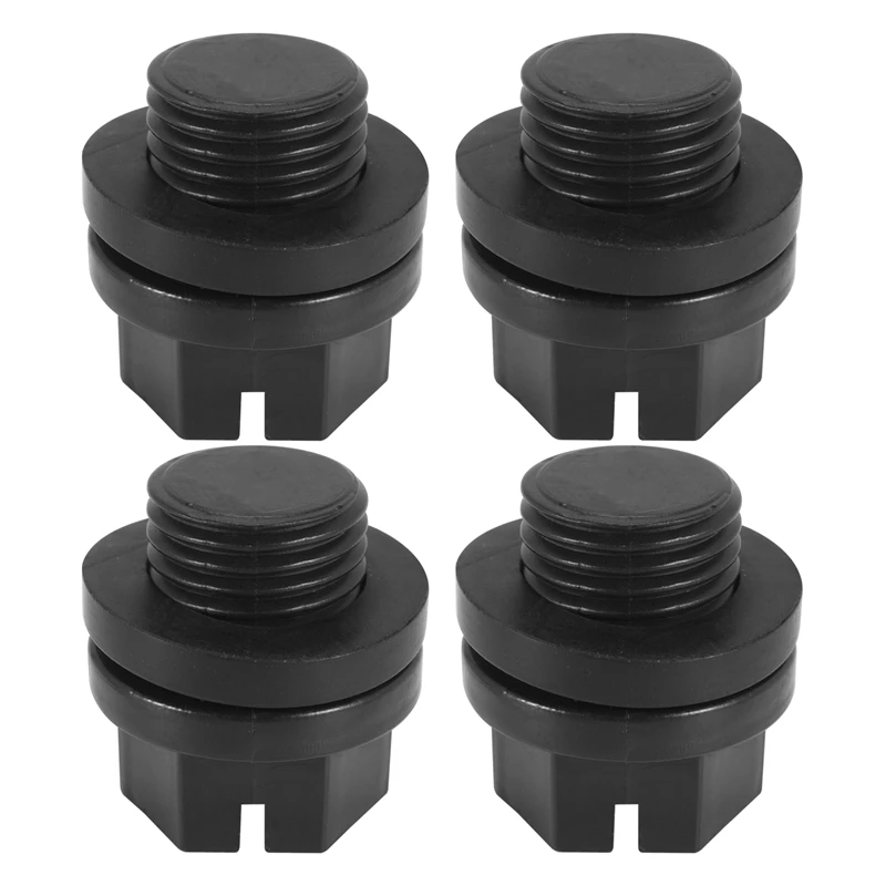 4 Pack Drain Plugs With O-Rings Pump Plug Pool Filters Replacement Pool Drain Pump Plug SPX1700FG For Hayward Pumps