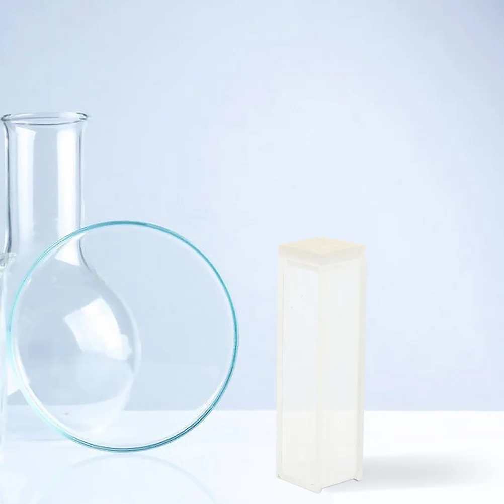 

2 Pcs Accurate Cuvette Quartz Cuvettes Plastic Optical Cell Lab Spectrophotometer Laboratory