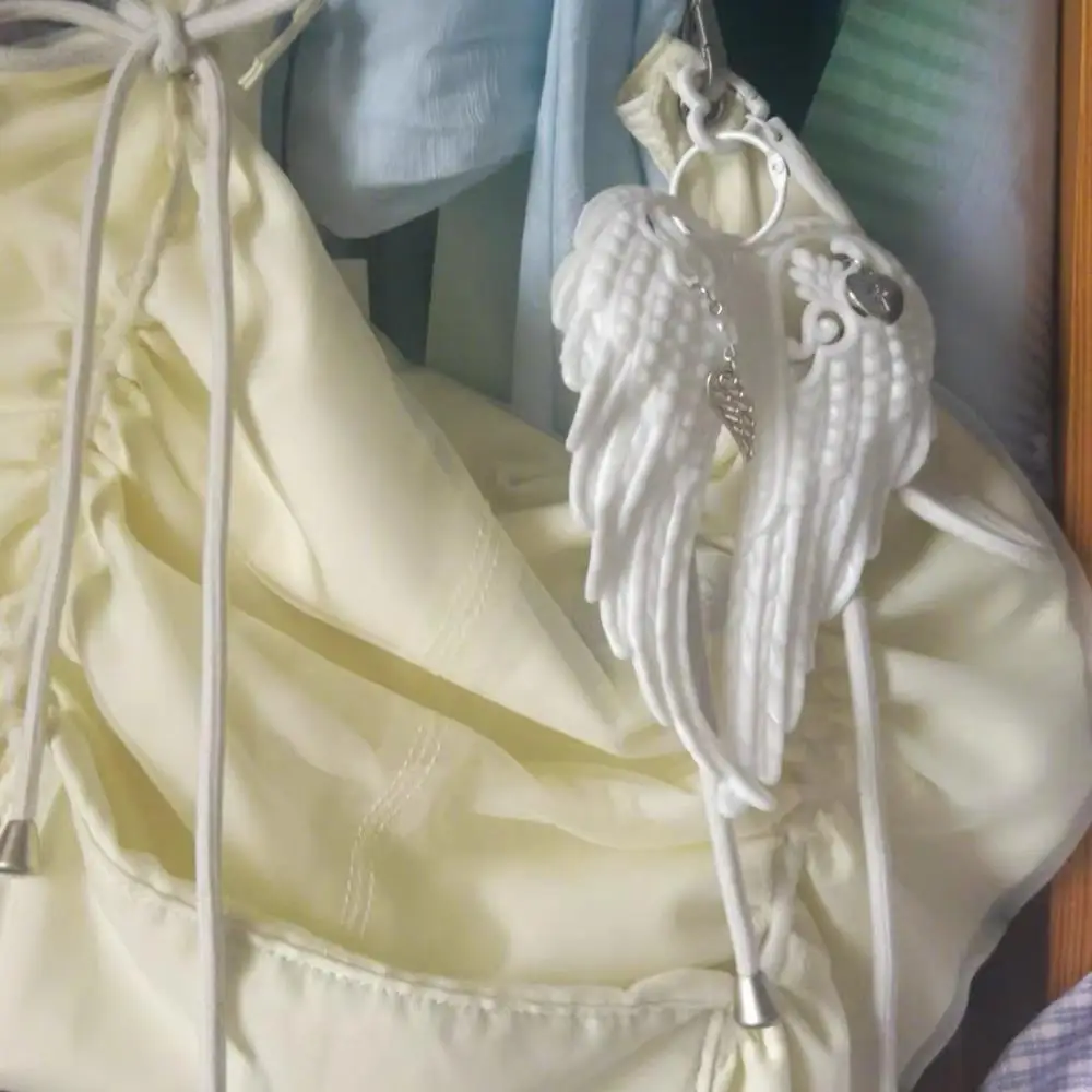 

Anti-Lost Phone Lanyard Y2K Punk Angel Wings Bag Pendant Creative Bag Charms Rope Keychain Bag Ornaments Hanging Ornaments NEW