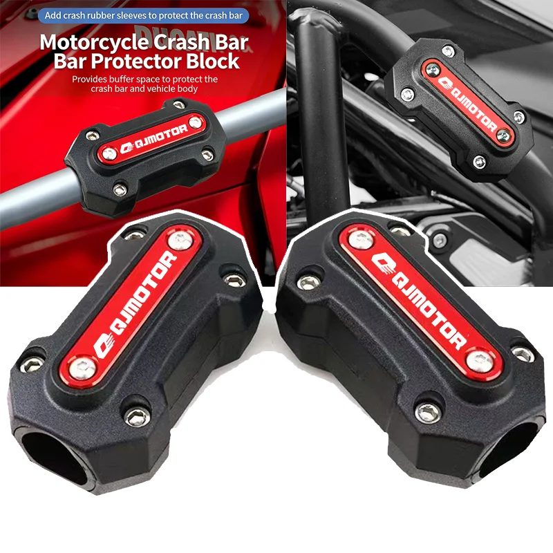 

For QJMOTOR QJ SRT 800 800X 800SX 800 Motorcycle Engine Guard Bumper Protector SRT 550/600/700 SX/X Crash Bar Block Accessories