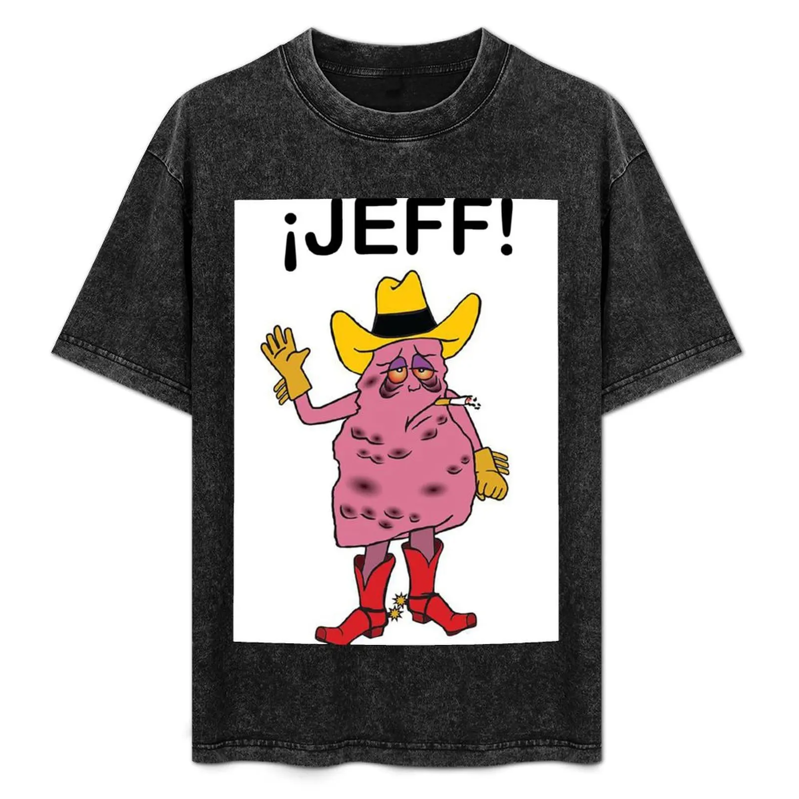 Meet Jeff the Diseased Lung! T-Shirt animal prinfor boys blacks cute clothes men clothing