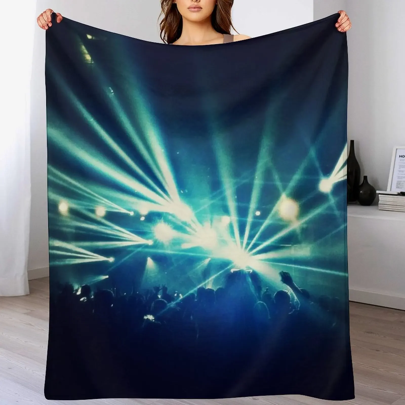 rave Throw Blanket halloween Picnic Heavy Blankets