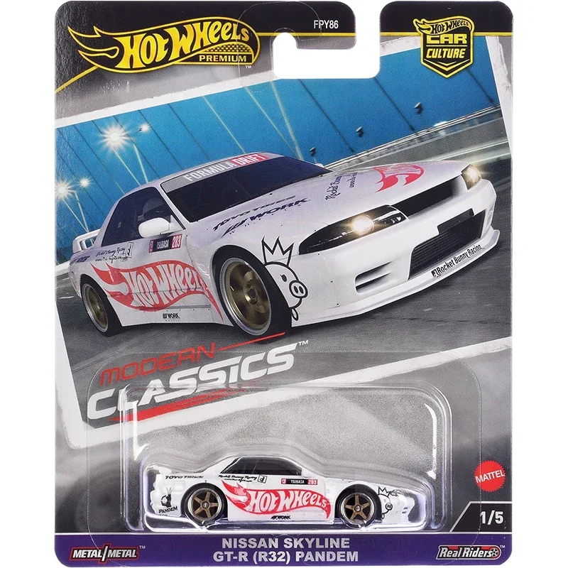 New Hot Wheels Car Culture Series Modern Classics E Nissan Skyline GT-R/ Benz Diecast Model Cars,In Stock Ship Now