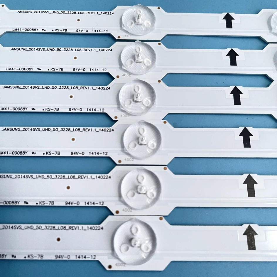 Bande LED rétroéclairée, 12 pièces, pour Samsung 500DCB-R3 32179A