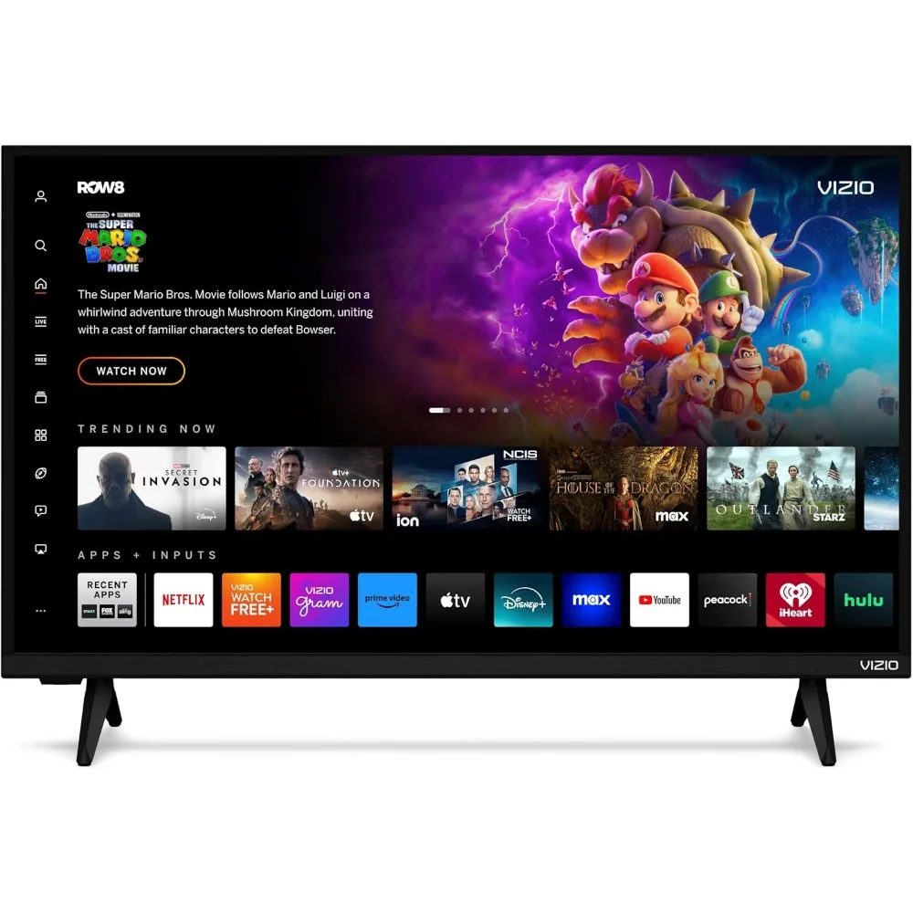 

32-дюймовый HD Smart TV со светодиодом 720p и Alexa-совместимость, встроенный Google Cast, с возможностью подключения к наушникам Bluetooth