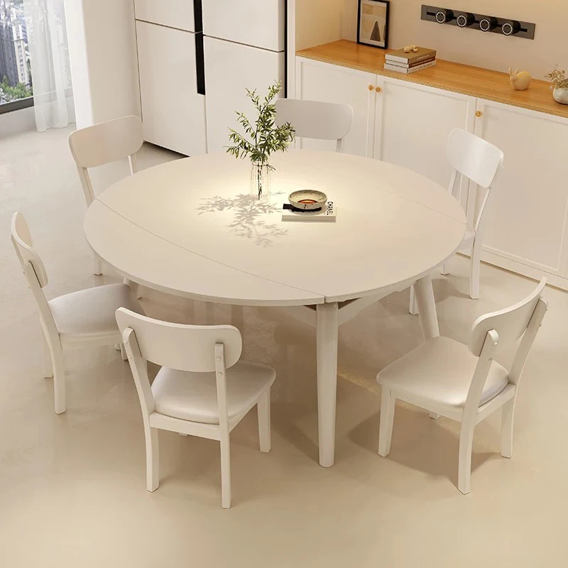 الإبداعية فريدة من نوعها طاولة طعام المنظم دراسة الحدث الفاخرة طاولة طعام المطبخ الشمال جولة Mesas دي Comedor الأثاث العصري