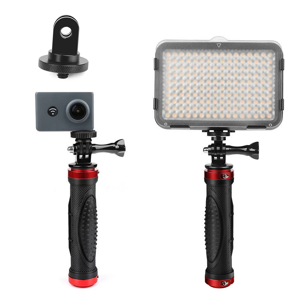 5개 알루미늄 합금 1/4인치 나사 미니 삼각대 어댑터 마운트 삼각대 마운트 어댑터 고프로 히어로/소니/인스타360 X3 액션 카메라용