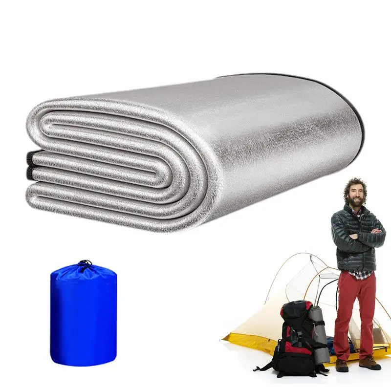 

Ultralight Waterproof Camping Mat Picnic Blanket Beach Mattress Sleeping Pad Aluminum Foil Mat Tent Sleeping Mattress