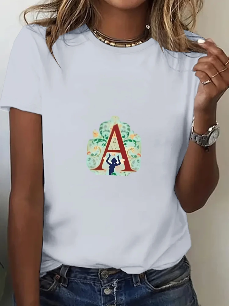 

Y2k Street Wear Женская одежда Футболки с графическим рисунком Повседневная хлопковая женская футболка с коротким рукавом и круглым вырезом Женская летняя одежда Футболка