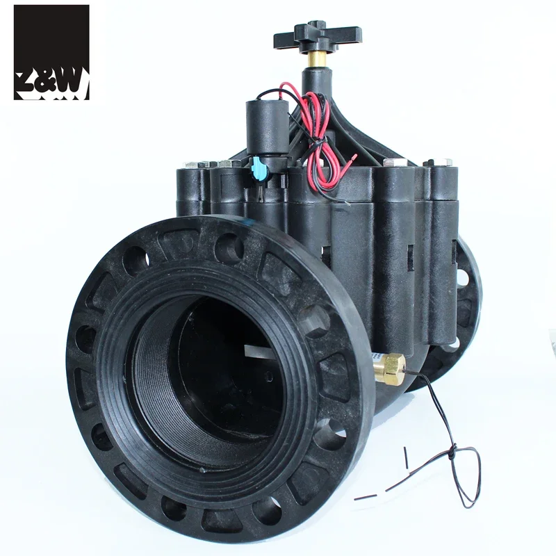 4" magneetventiel DN100 flow control pilot structuur handmatige bediening 400PH