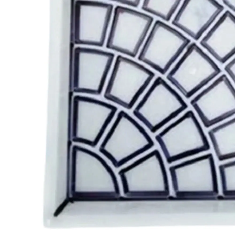1Pcs Concentric Circles Shape Paving Brick Mould 25x4cm Reusable Concrete Path Maker Mold DIY Plastic Stepping Stone Paver