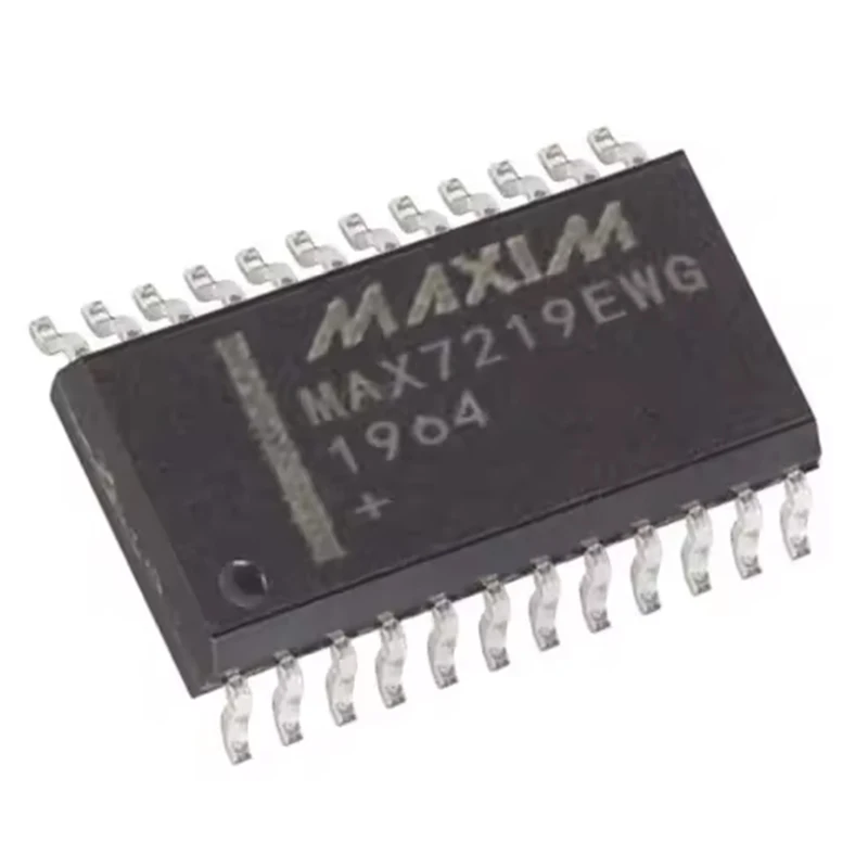 

10 шт./партия, оригинальный стоковый интерфейс MAX7219EWG SOIC-24, чип драйвера, 8-значный интерфейс SPI