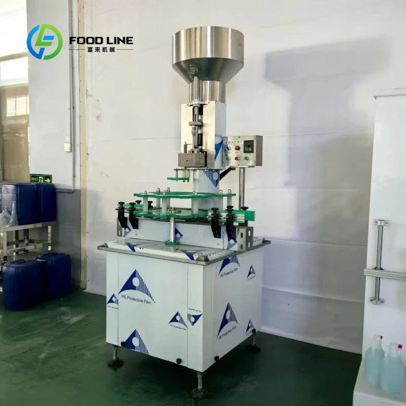 Customized Automatic Wine Cork Stopper Machine Plastic Bottle Glass Bottle Cork Wine Bottle Capping/Corking Machine