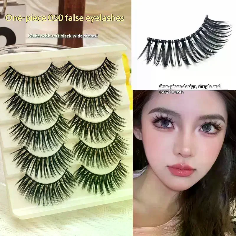 5 Çift Manga Kirpik Cosplay Ta - False Eyelashes Natural incelemesi ve fiyatı