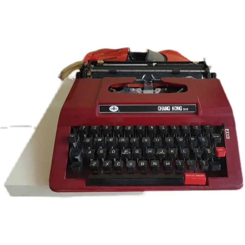 Old style retro English typewriter