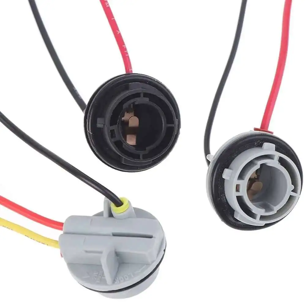 1Pcs 1156 BA15S BAU15S 1157 BAY15D Lamp Holder Bulbs PY21W P21W Adapter Base Socket Connector For Turn Signal Headlight Light view 3