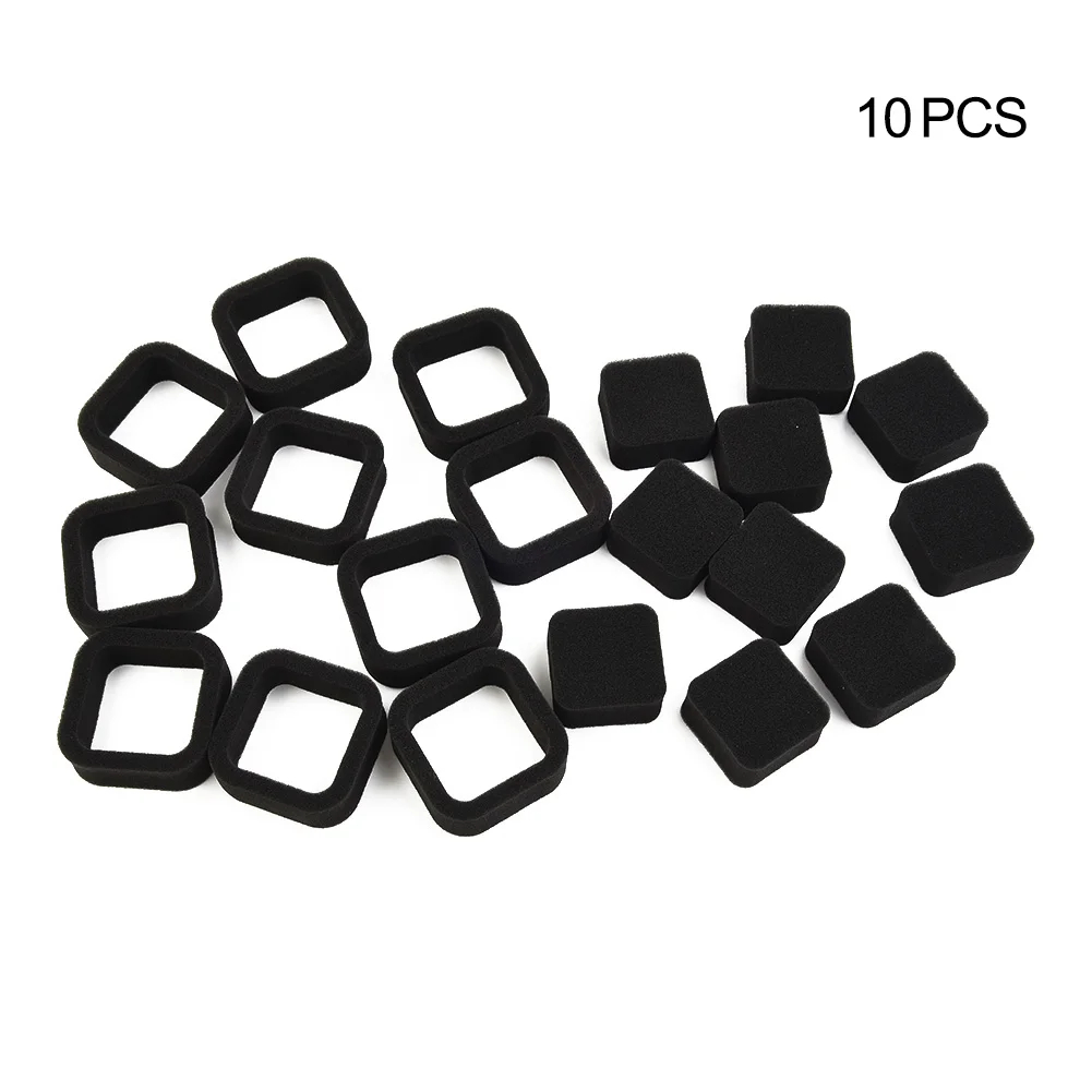 10Pcs Air Filters For TH23D For Para 11010-2530 Trimmer Parts Filter Garden Power Tool Accessories Black String Trimmer Replace