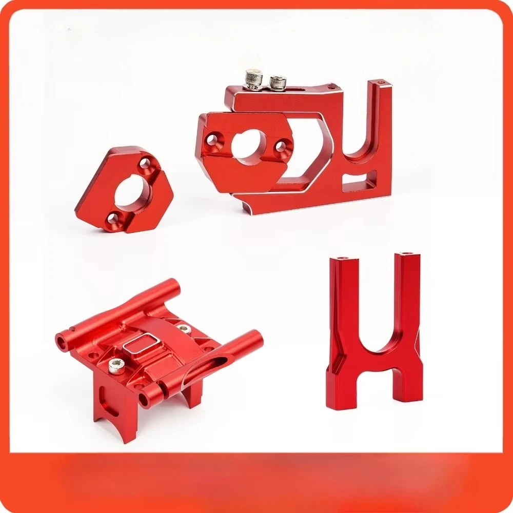 For ARRMA F1 1/7 Scale RC Car Upgrade Mod Parts Center Diff Mount Cover Motor Mount Kit 56 Motor Slide custom size Accessories
