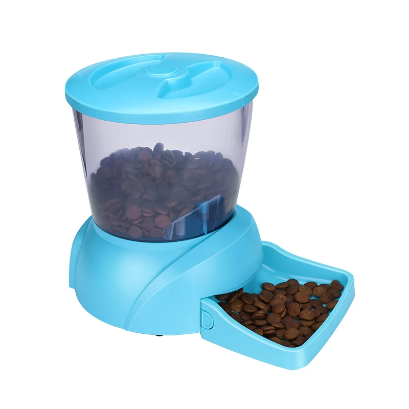 4.5L Programmable Automatic Pet Feeder with Timer & Portion Control for Dog and Cat Food Dispensing