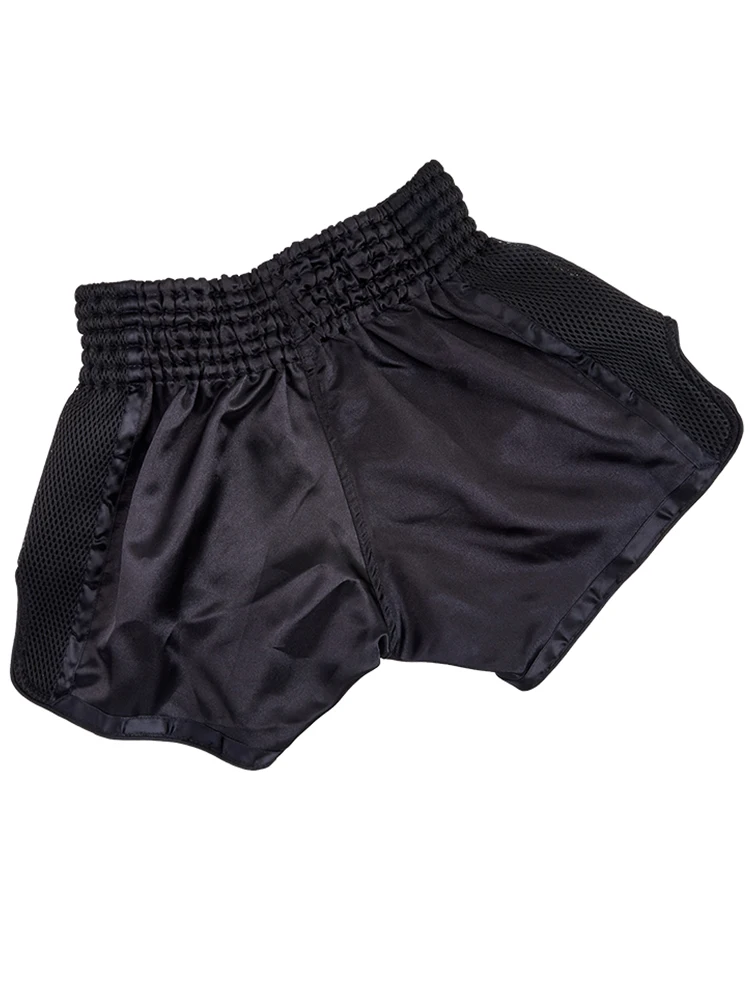 Lightweight Non-Elastic Polyester Fibre Boxing Training Shorts Suitable for Martial Arts MMA And Thai Boxing