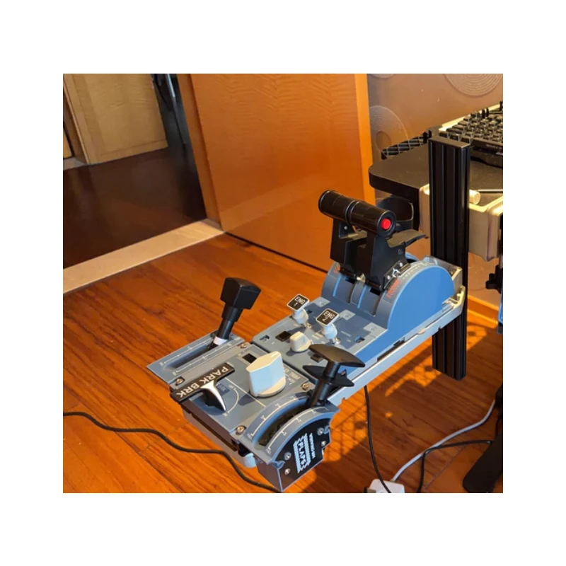 

WINWING URSA MINOR 32 Металлический симулятор полета Дроссельная заслонка/32 PAC Аэродинамическая конфигурация Металлическая панель для X-Plane MSFS