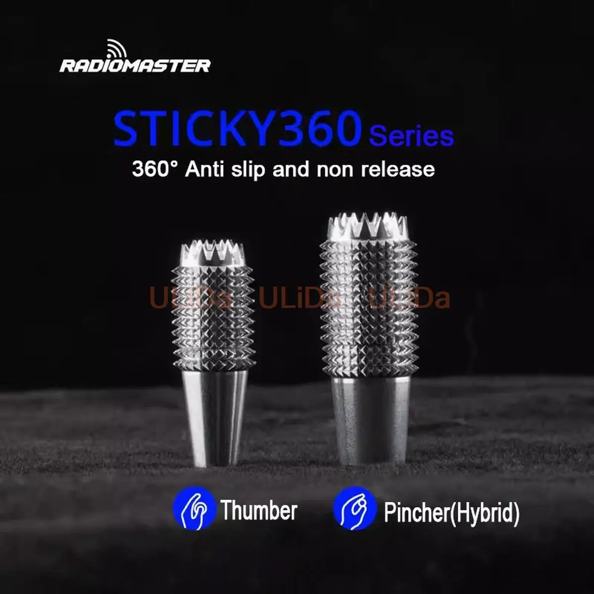 RadioMaster Sticky360 Mini Gimbal Stick Ends M3 Thumber Pincher Hybrid for RadioMaster Zorro and TX12