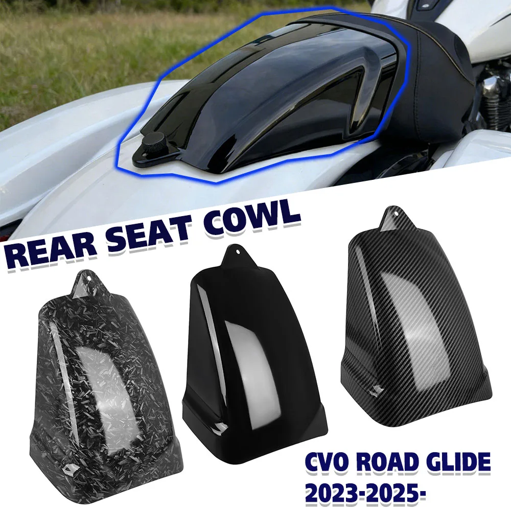 

For Harley CVO Road Glide Anniversary Limited Seat Back Cover Rear Passenger Cowl Fairing Rear Hump ABS ST FLTRXSE 2023-2025