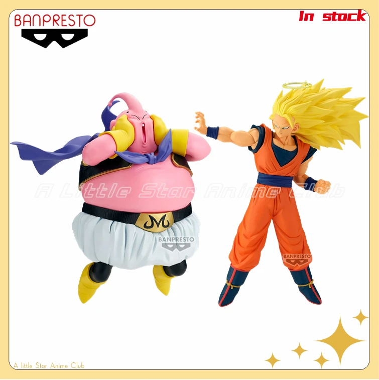 

В наличии оригинальные BANDAI BANPRESTO MATCH MAKERS DRAGON BALL Z Majin Buu/Son Gokuu украшения подарки
